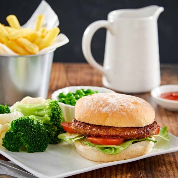 80% Beefburger 4oz (IQF Scored)