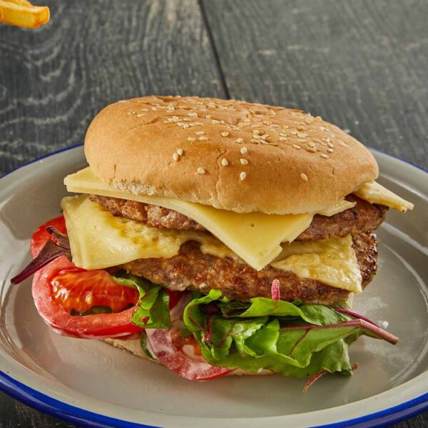 A5 Sliced Seeded Burger Buns