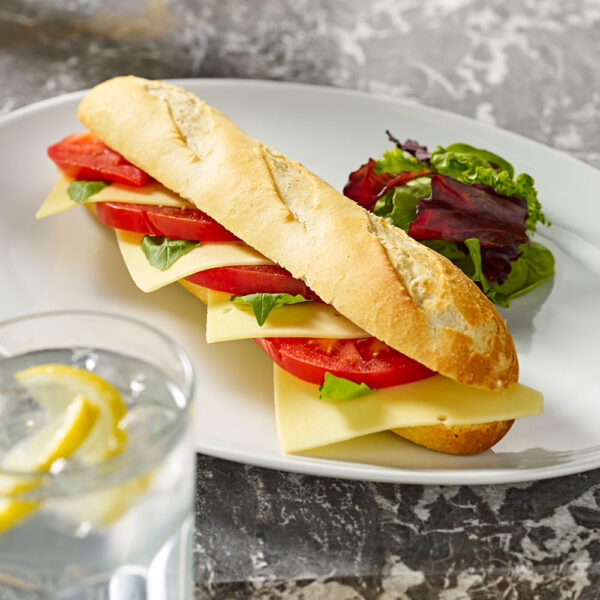 Sliced White Mature Cheddar 1kg