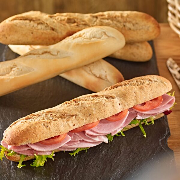 Malted Wheat Demi Baguette