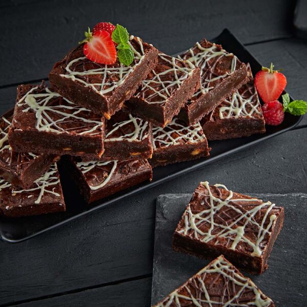 GF Belgian Chocolate Brownie Traybake