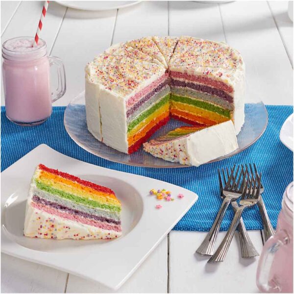 7-Layer Rainbow Cake