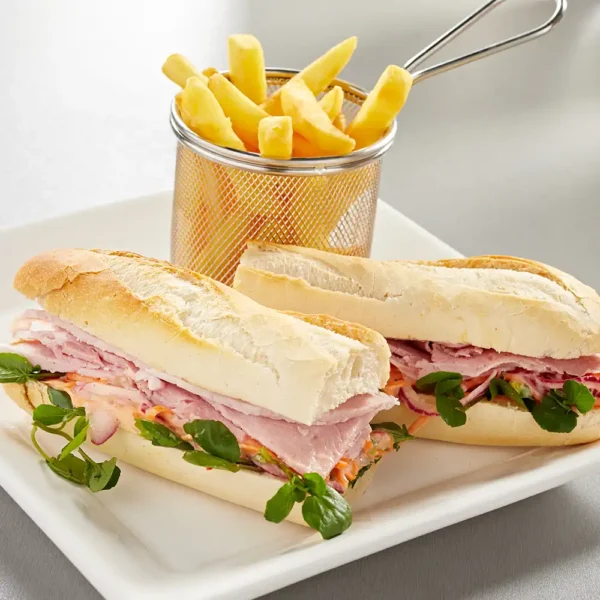 White Demi Baguette (T&S)