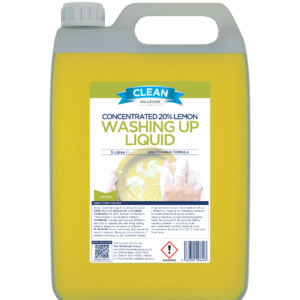 Concentrated 20 % Lemon Washing Up Liquid (Yellow)
