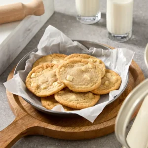 White Chocolate Cookie Pucks