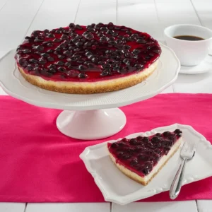Classic Blackcurrant Cheesecake